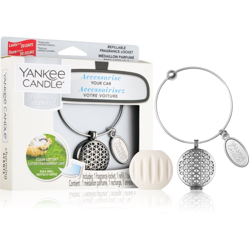 

Yankee Candle Clean Cotton aромат для авто (Geometric)