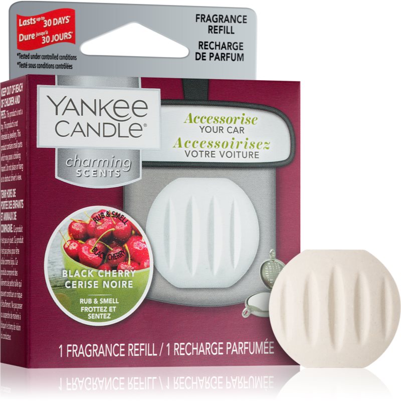 

Yankee Candle Black Cherry aромат для авто змінне наповнення підвісний