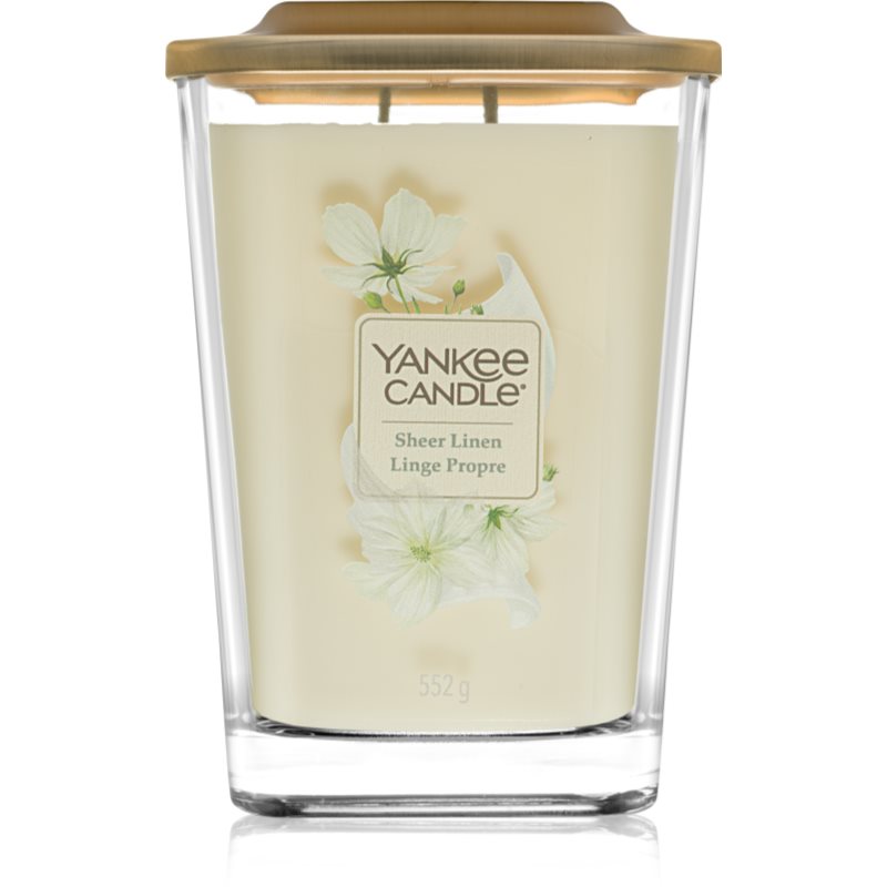 

Yankee Candle Elevation Sheer Linen aроматична свічка мала