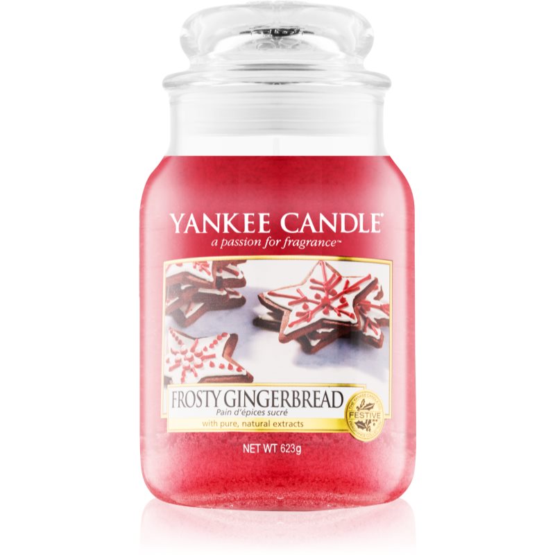 

Yankee Candle Frosty Gingerbread aроматична свічка Classic маленька