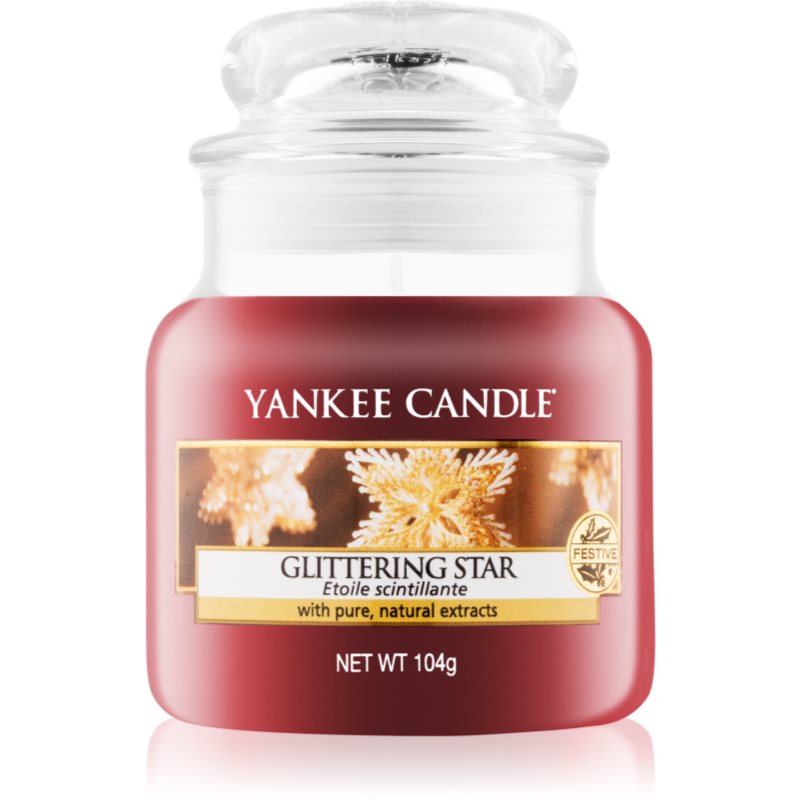 

Yankee Candle Glittering Star aроматична свічка Classic велика
