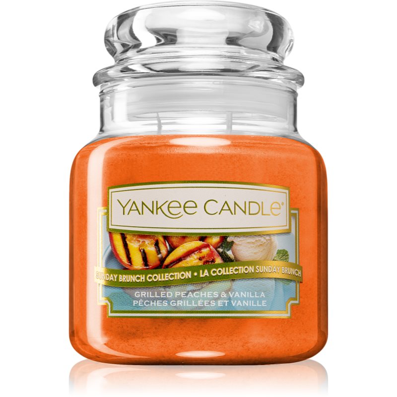 

Yankee Candle Grilled Peaches & Vanilla aроматична свічка Classic маленька