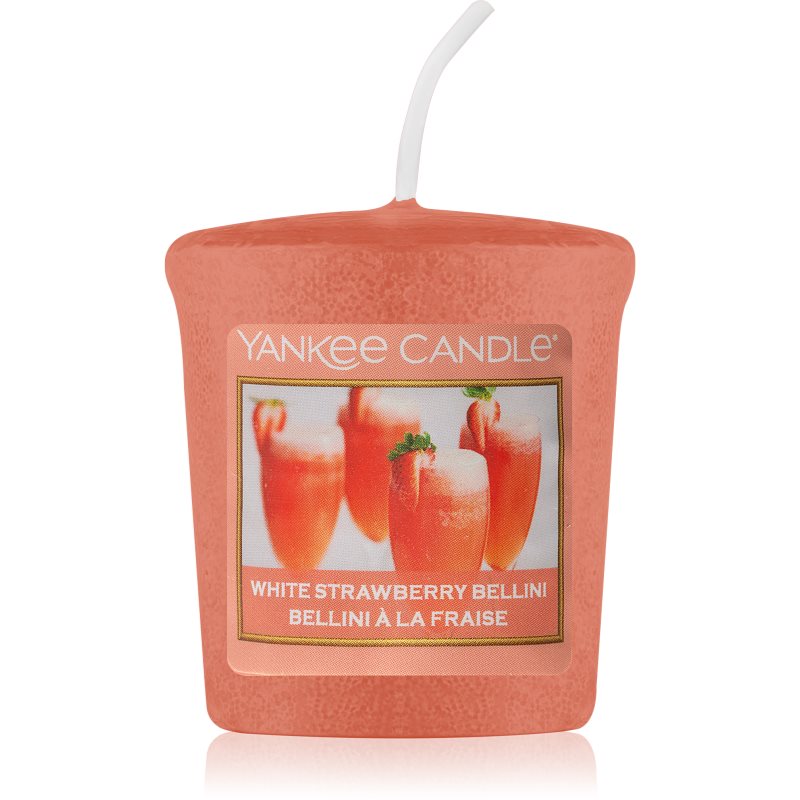 

Yankee Candle White Strawberry Bellini вотивна свічка