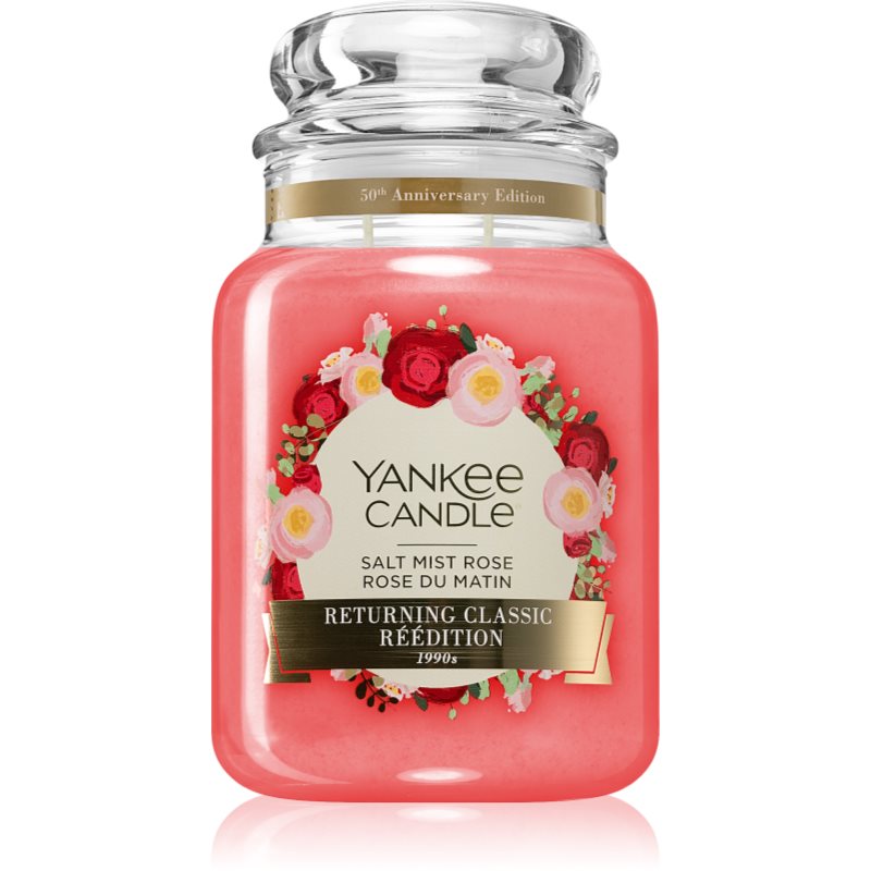 

Yankee Candle Salt Mist Rose aроматична свічка Classic велика