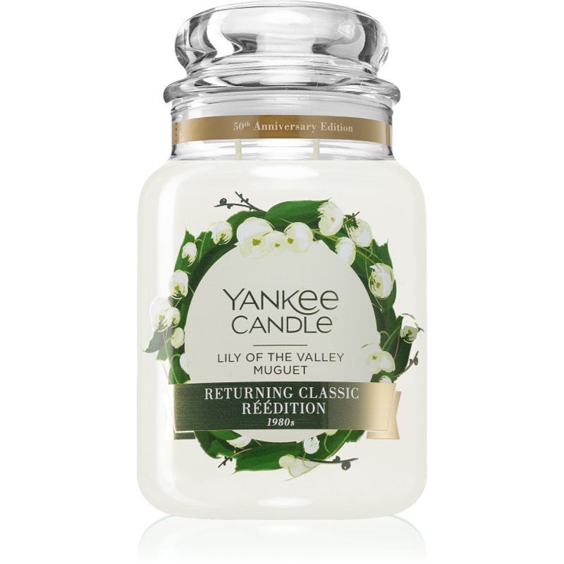 

Yankee Candle Lily of the Valley aроматична свічка Classic велика