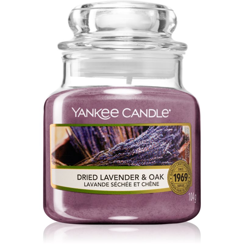 

Yankee Candle Dried Lavender & Oak aроматична свічка Classic велика