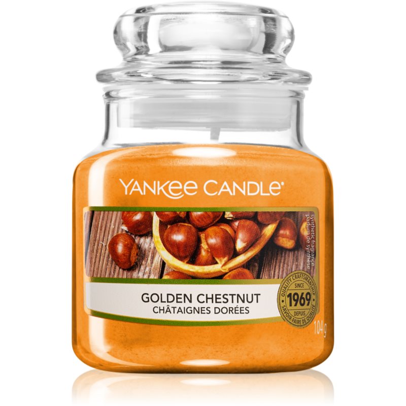 

Yankee Candle Golden Chestnut aроматична свічка Classic маленька