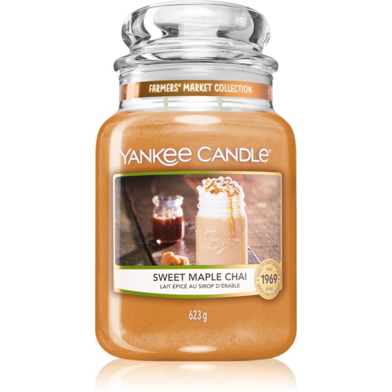 

Yankee Candle Sweet Maple Chai aроматична свічка Classic велика