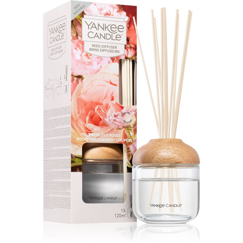 Yankee Candle Fresh Cut Roses Aroma Diffuser With Refill 120 Ml