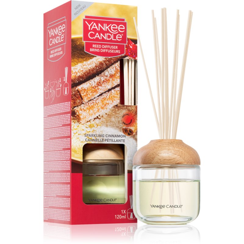 Yankee Candle Sparkling Cinnamon Aroma Diffuser With Refill 120 Ml