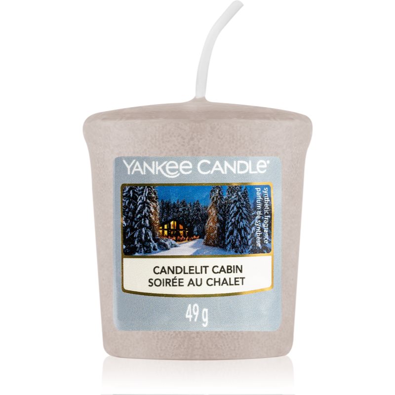 Yankee Candle Candlelit Cabin Votive Candle 49 G