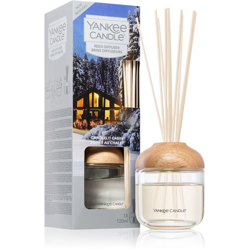 Yankee Candle Candlelit Cabin aroma diffuser with filling 120 ml
