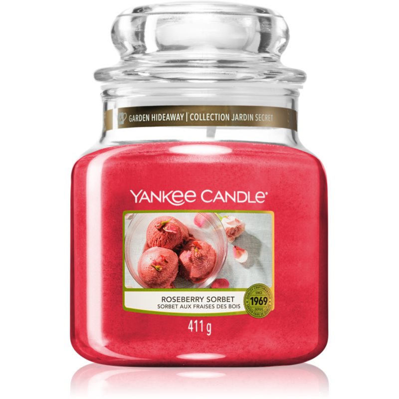 

Yankee Candle Roseberry Sorbet aроматична свічка Classic середня