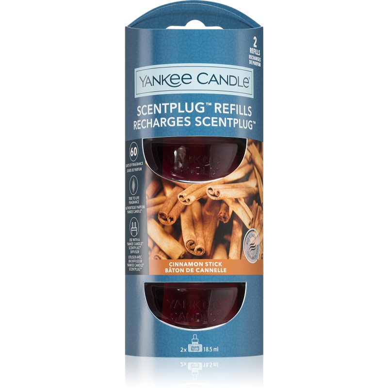 Yankee Candle Cinnamon Stick Refill наповнювач до аромадиффузору 2x18,5 мл