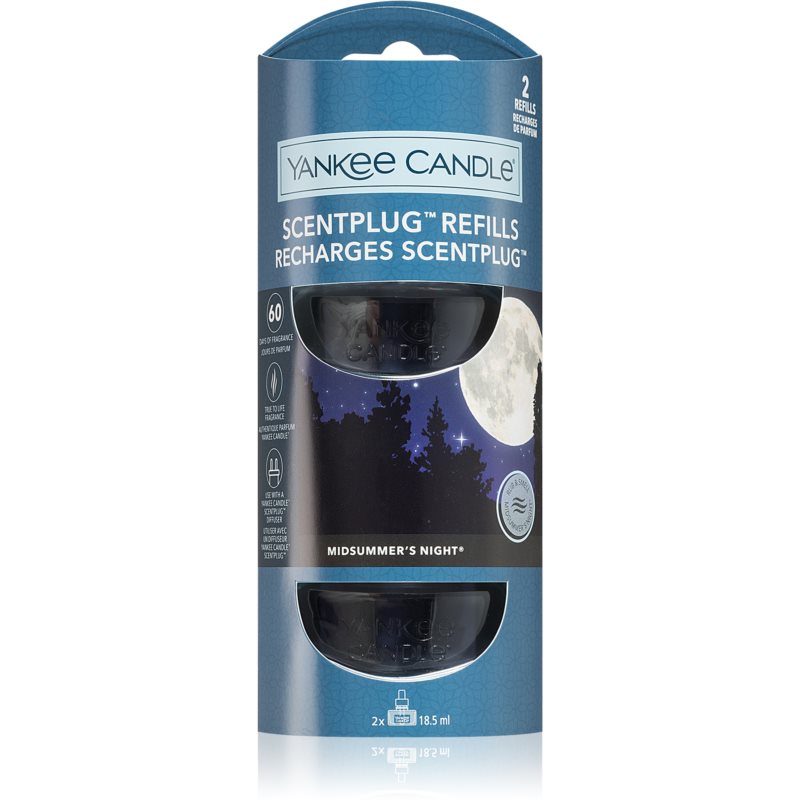 Yankee Candle Midsumer's Night Refill fyllning för elektrisk diffusor 2x18,5 ml unisex
