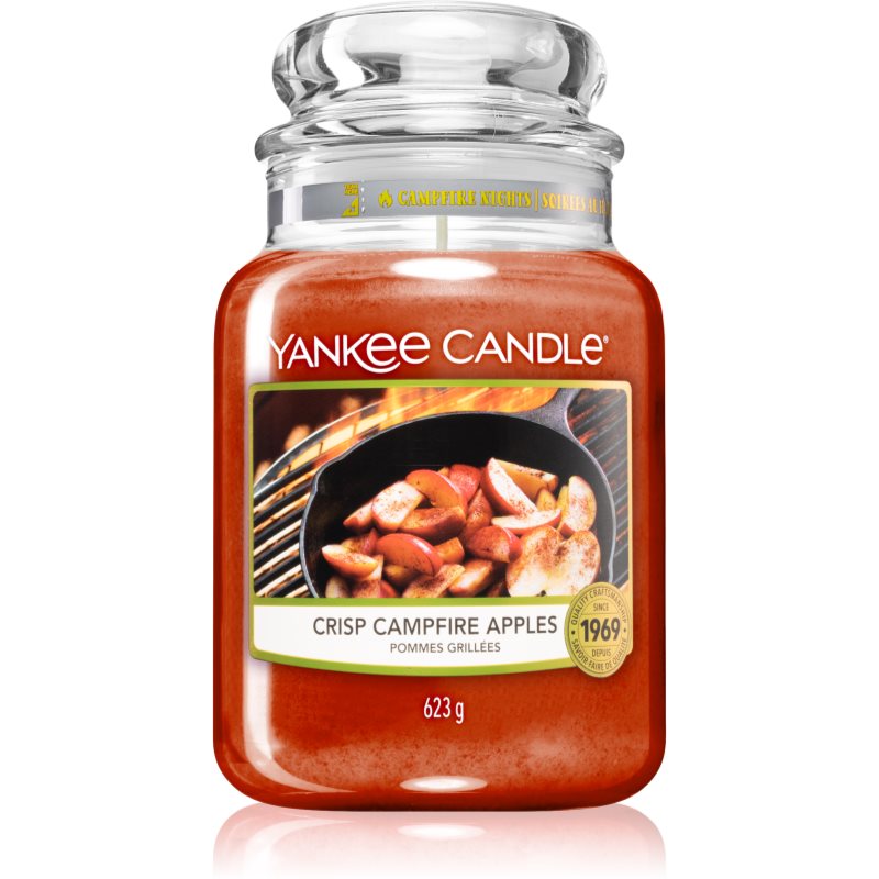 Yankee Candle Crisp Campfire Apple ароматна свещ 623 гр.
