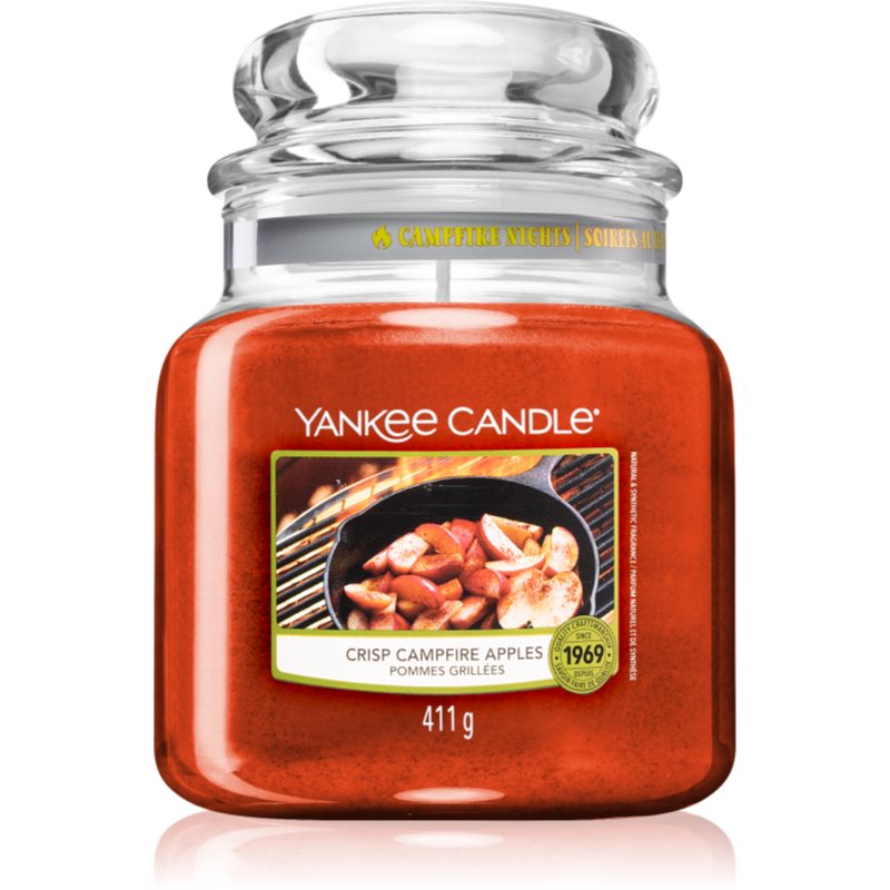 E-shop Yankee Candle Crisp Campfire Apple vonná svíčka 411 g