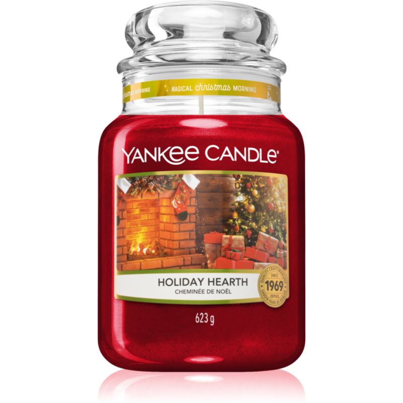 Yankee Candle Holiday Hearth dišeča sveča 623 g