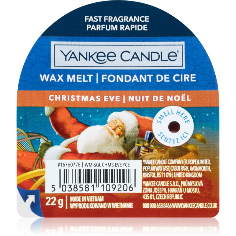 Yankee Candle Christmas Eve wachs für aromalampen 22 g