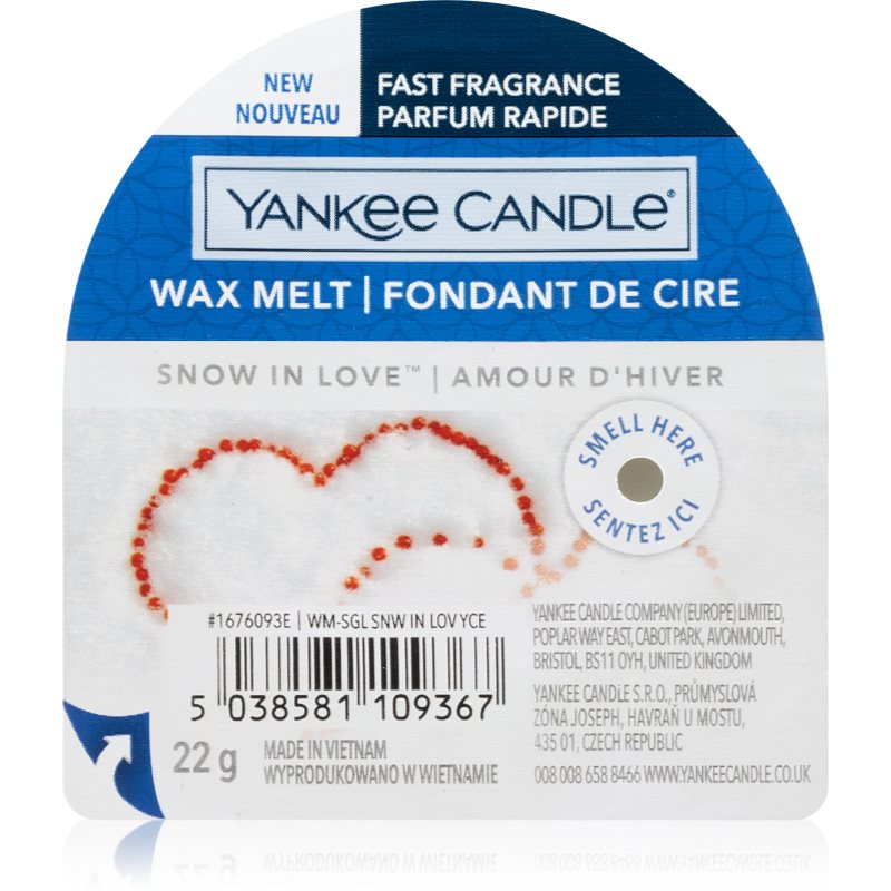 

Yankee Candle Snow in Love віск для аромалампи