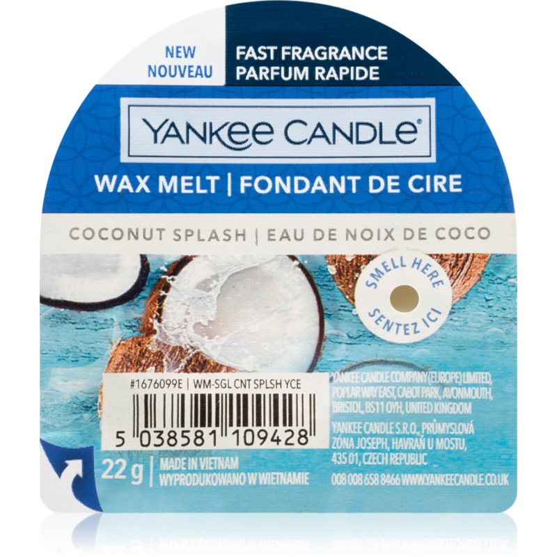 

Yankee Candle Coconut Splash віск для аромалампи