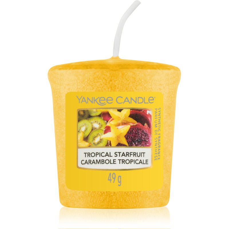 Yankee Candle Tropical Starfruit 49 g vonná sviečka unisex