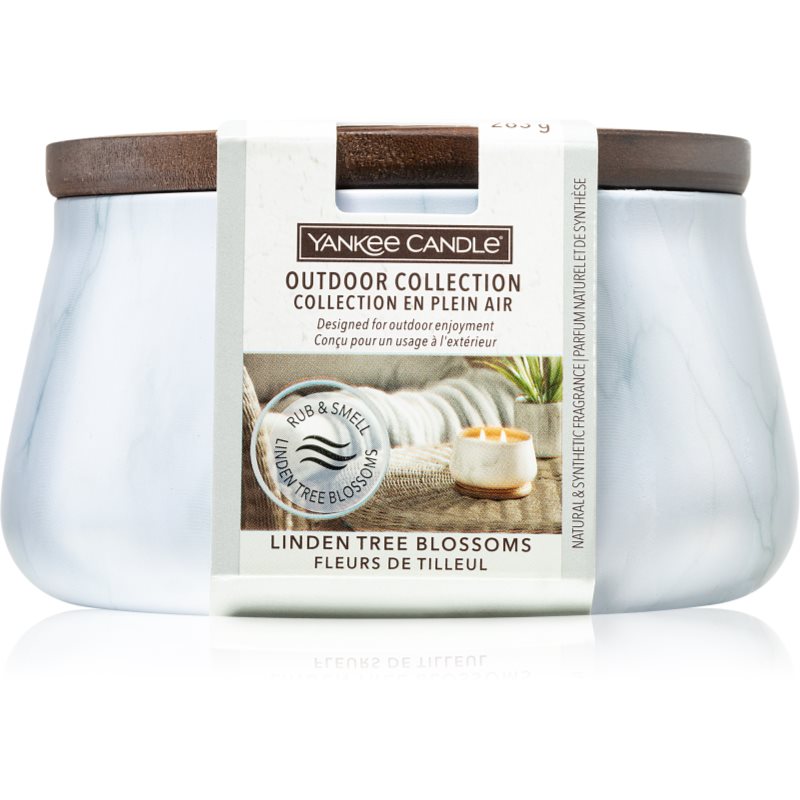 Yankee Candle Outdoor Collection Linden Tree Blossoms dišeča sveča Outdoor 283 g
