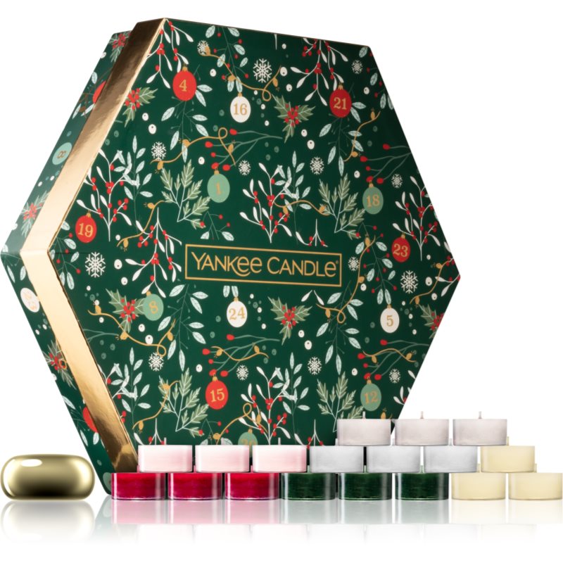 

Yankee Candle Christmas Collection Tea Lights & Holder Candle подарунковий набір