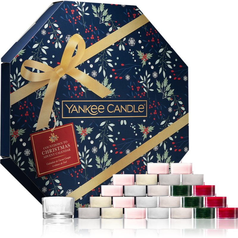 Yankee Candle Christmas Collection Advent Calendar Tea Light & Holder Calendar de Crăciun