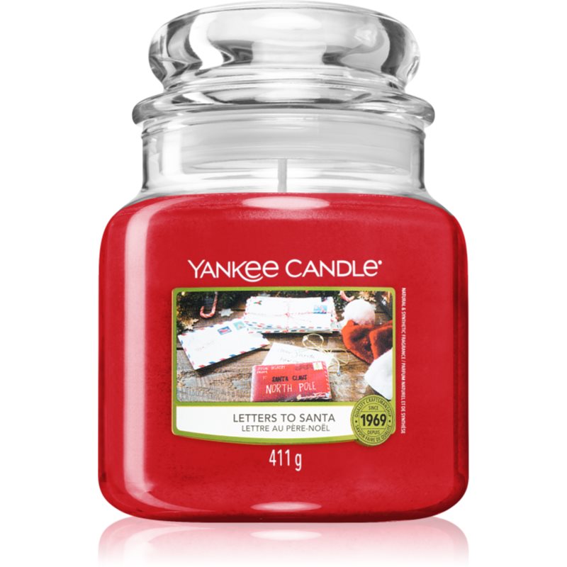 Yankee Candle Letters To Santa lumânare parfumată 411 g