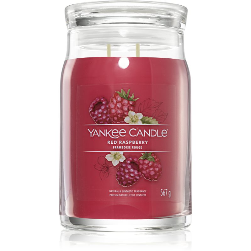 Yankee Candle Red Raspberry scented candle I. Signature 567 g

