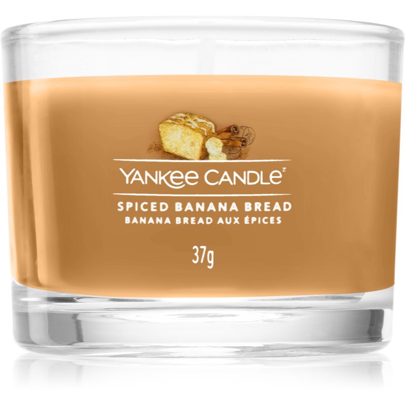 E-shop Yankee Candle Spiced Banana Bread votivní svíčka Signature 37 g