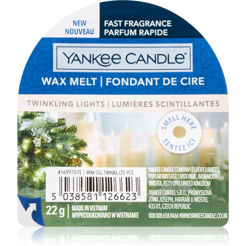 Yankee Candle Twinkling Lights wax melt 22 g
