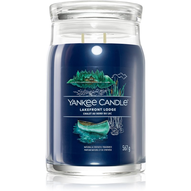 Yankee Candle Lakefront Lodge Scented Candle Signature 567 G