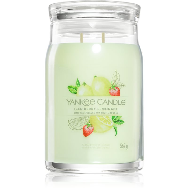Yankee Candle Iced Berry Lemonade scented candle Signature 567 g
