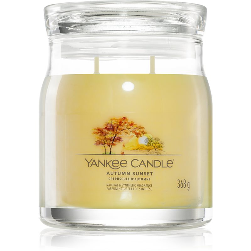 E-shop Yankee Candle Autumn Sunset vonná svíčka Signature 368 g