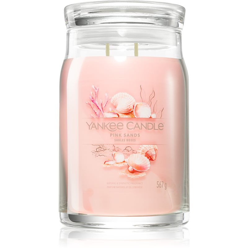 Yankee Candle Pink Sands scented candle Signature 567 g

