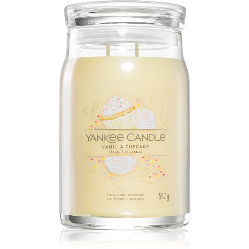 Yankee Candle Vanilla Cupcake świeczka zapachowa Signature 567 g
