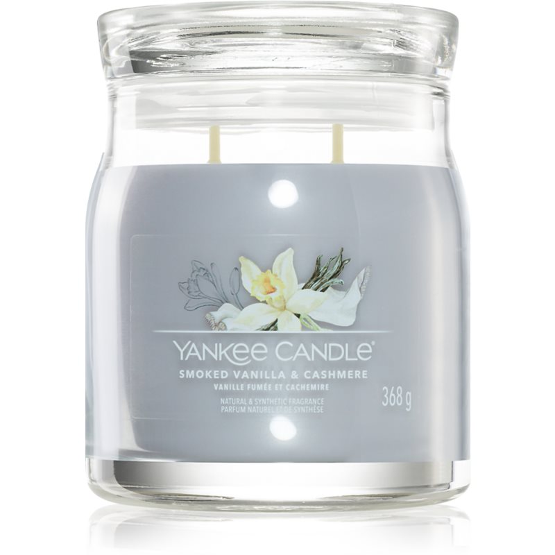 Yankee Candle Smoked Vanilla & Cashmere Aроматична свічка 368 гр