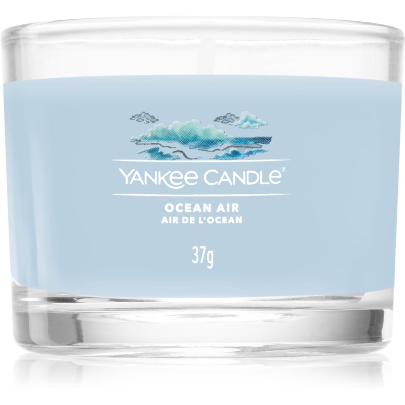 Yankee Candle Ocean Air вотивна свещ glass 37 гр.