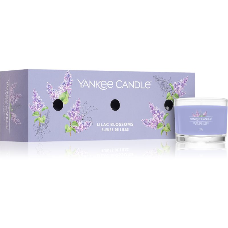 Yankee Candle Lilac Blossoms darilni set I. Signature 1 kos