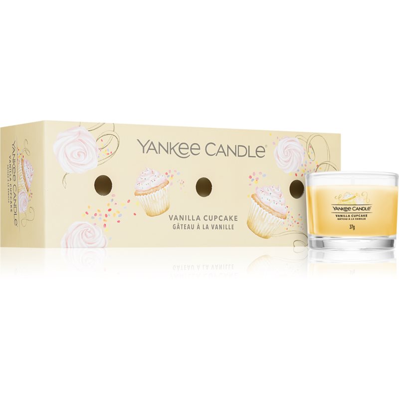 Yankee Candle Vanilla Cupcake Gift Set