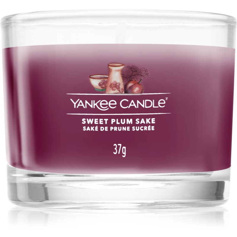 Yankee Candle Sweet Plum Sake mala mirisna svijeća bez staklene posude glass 37 g