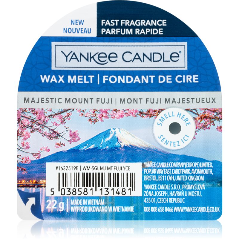 Yankee Candle Majestic Mount Fuji 22 g vonný vosk unisex