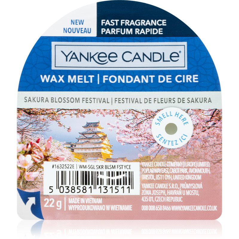 

Yankee Candle Sakura Blossom Festival віск для аромалампи