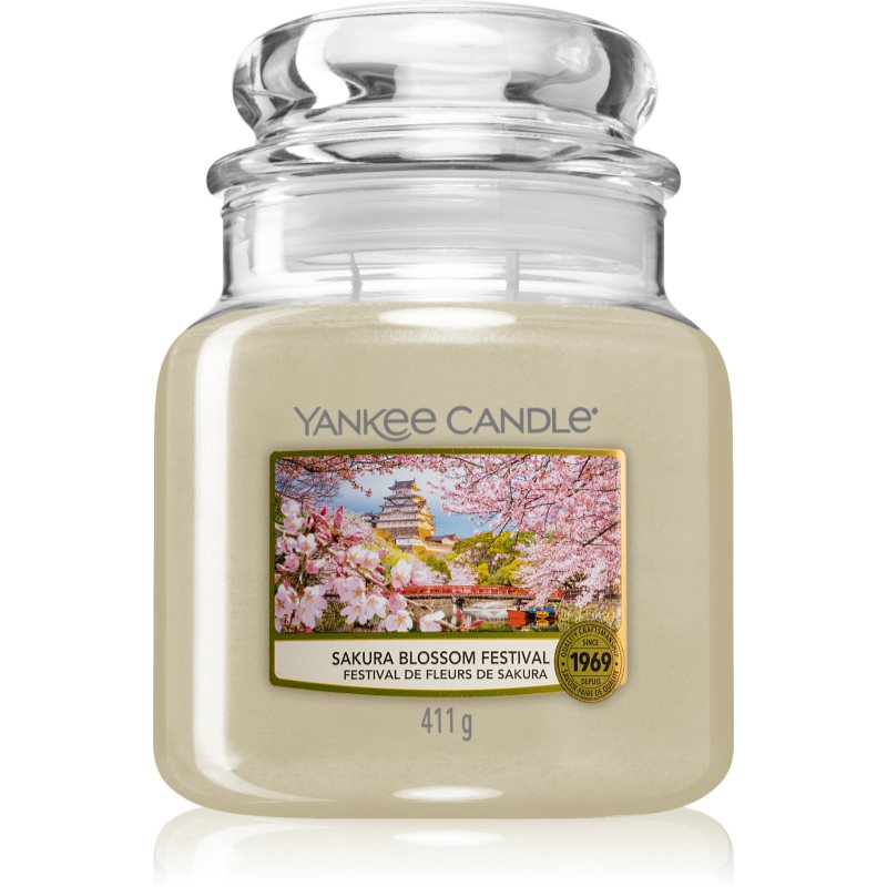 Yankee Candle Sakura Blossom Festival 411 g vonná sviečka unisex