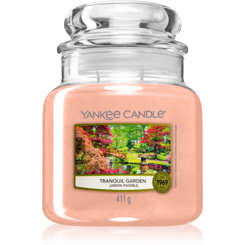 Yankee Candle Tranquil Garden vonná sviečka 411 g