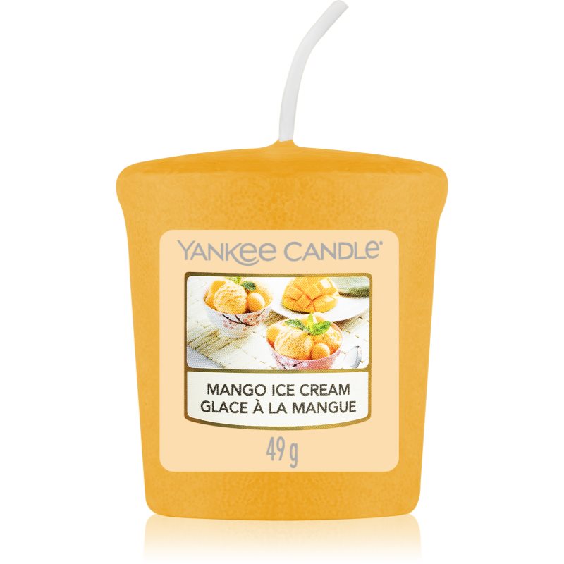 

Yankee Candle Mango Ice Cream вотивна свічка