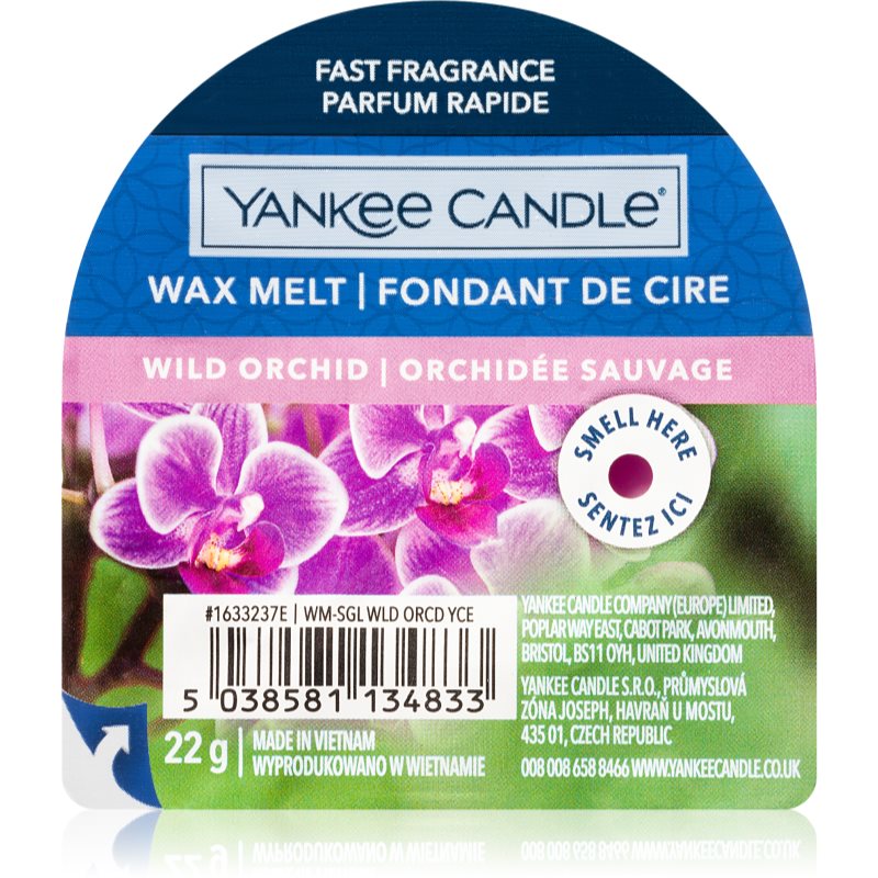 Yankee Candle Wild Orchid tartelette en cire 22 g unisex