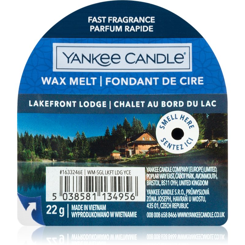 Yankee Candle Lakefront Lodge vosek za aroma lučko 22 g